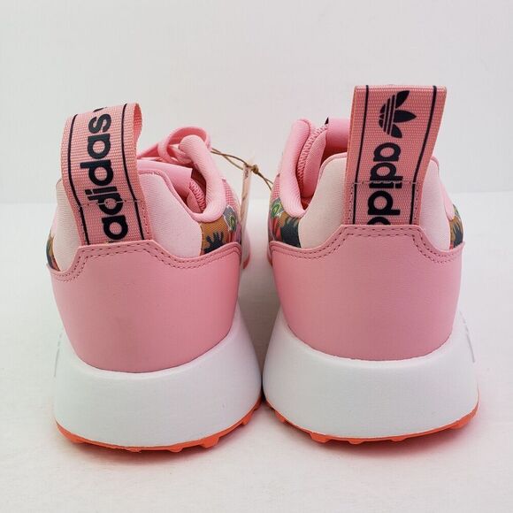 Adidas Multix J Girls Size 6.5Y Womens Sz 7.5 Pink Floral Sneaker Shoes HR1218 - Picture 6 of 8